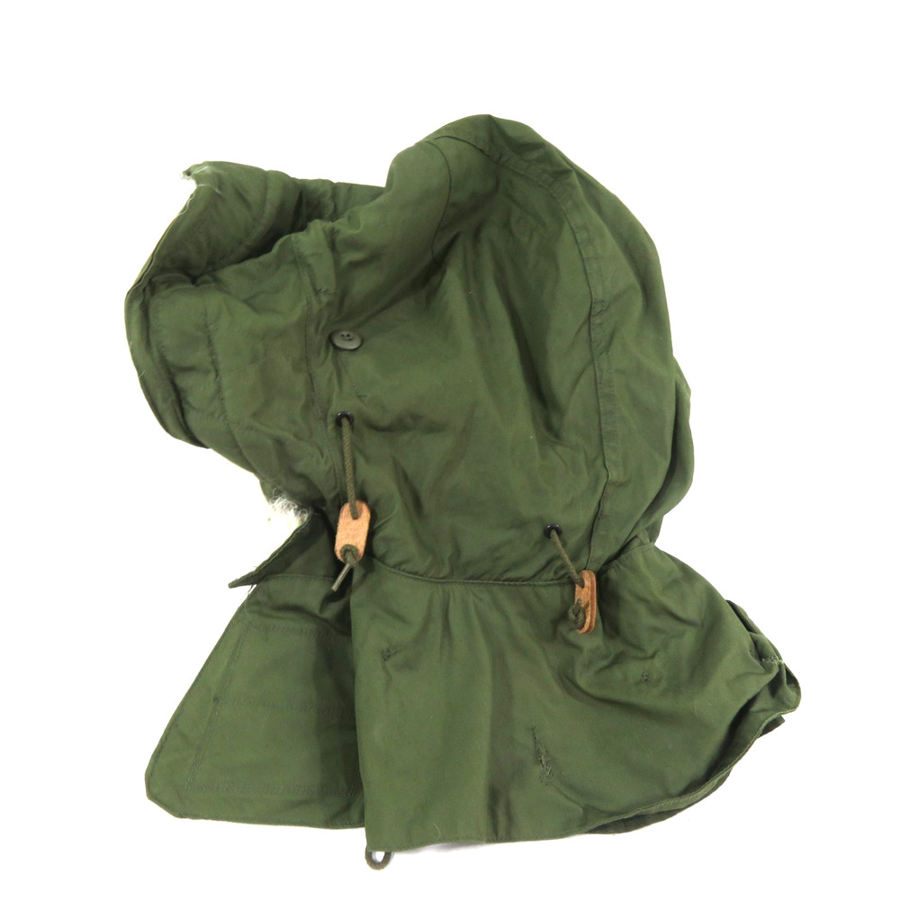 Winter Hood Synthetic Fur Ruff Extreme Cold Weather OG107 Military Vintage